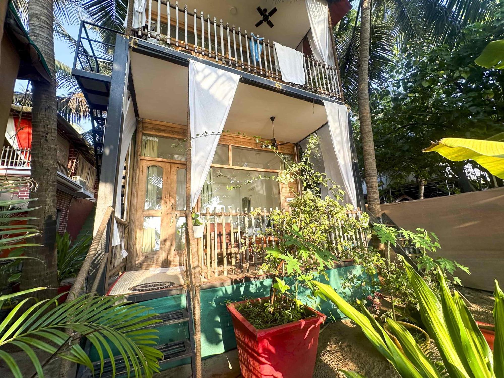 Ferienwohnung Secret Garden Agonda Exterior foto